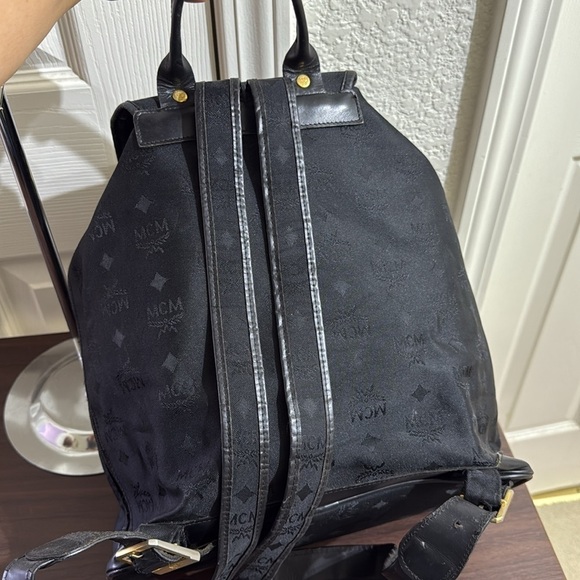 MCM Germany Monogram Backpack - Picture 4 of 11